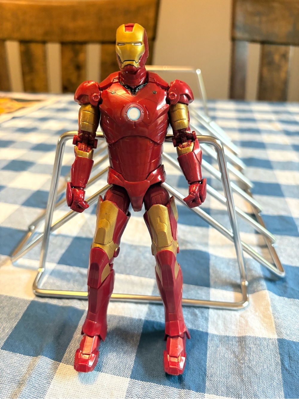 Iron Man Red & Gold Action Figure 7in